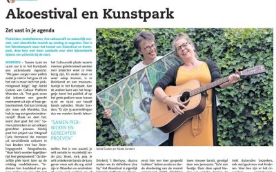 Akoestival en kunstpark