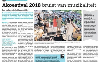 Akoestival bruist van muzikaliteit